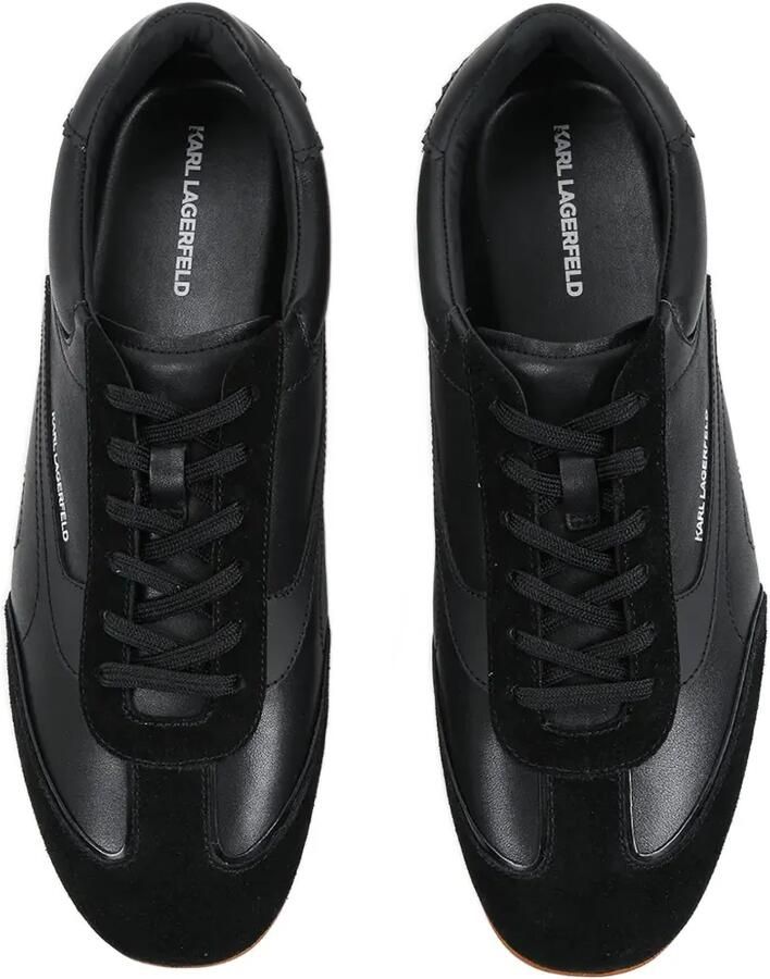 Karl Lagerfeld Leren sneakers met vlakken Zwart - Foto 2
