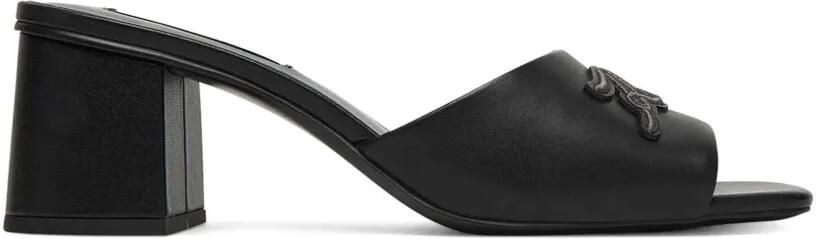 Karl Lagerfeld Leren sneakers Zwart