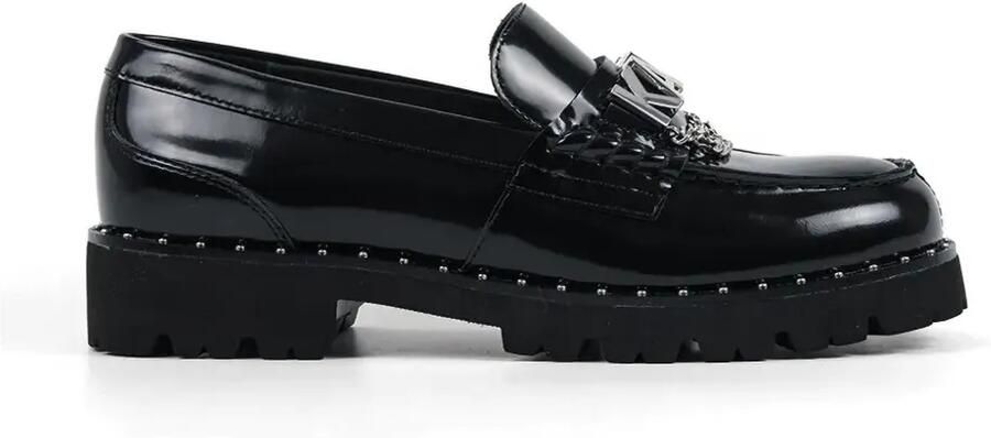 Karl Lagerfeld Loafers met kettingdetail Zwart