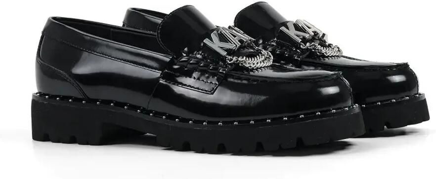 Karl Lagerfeld Loafers met kettingdetail Zwart - Foto 5