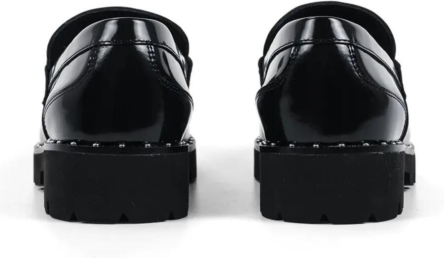 Karl Lagerfeld Loafers met kettingdetail Zwart - Foto 3