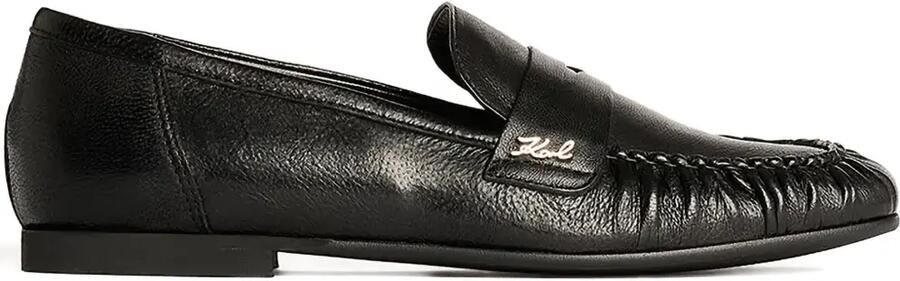 Karl Lagerfeld Loafers met logo Zwart