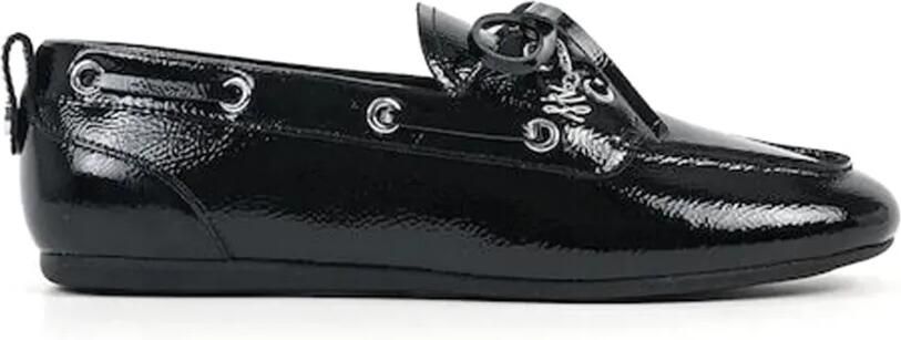 Karl Lagerfeld Loafers met veters Zwart