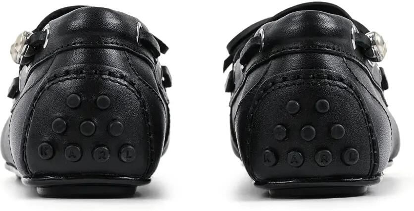 Karl Lagerfeld Loafers verfraaid met parel Zwart - Foto 4
