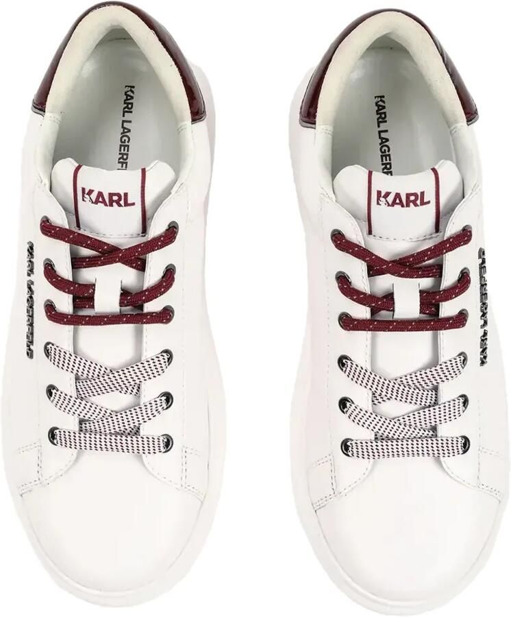 Karl Lagerfeld logo-plaque chunky sneakers Wit - Foto 2