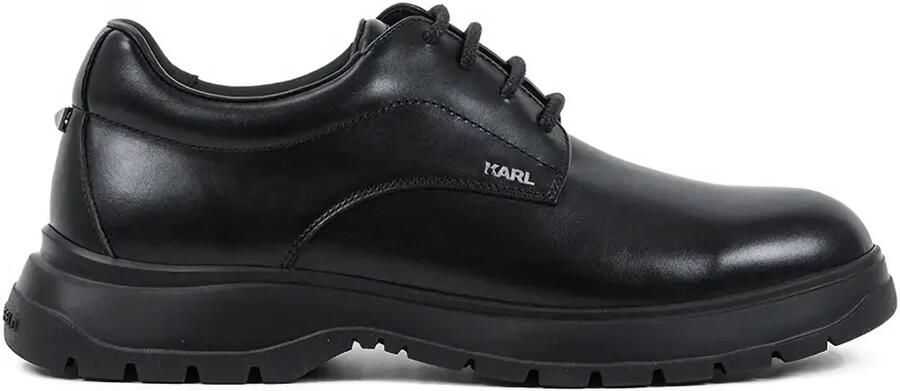 Karl Lagerfeld Magnus derby veterschoenen Zwart
