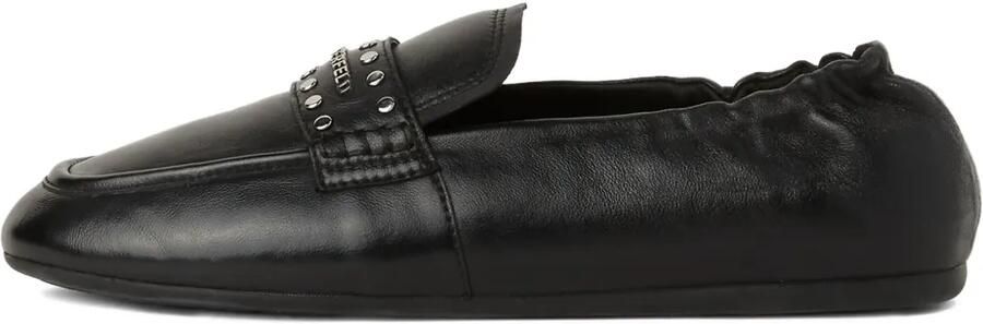 Karl Lagerfeld Marlee loafers met studs Zwart