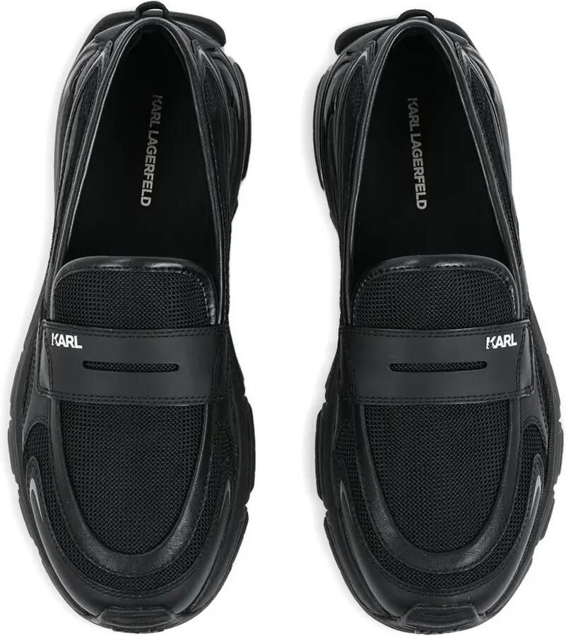 Karl Lagerfeld Orion loafers met logoplakkaat Zwart - Foto 2