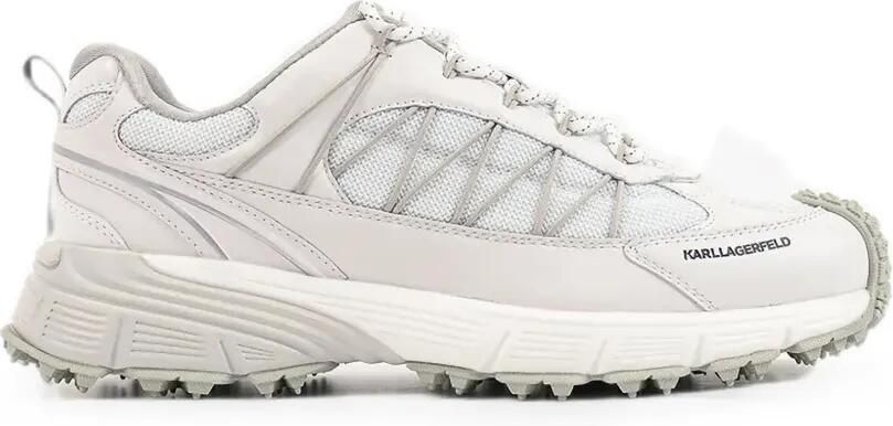Karl Lagerfeld panelled chunky-sole sneakers Wit