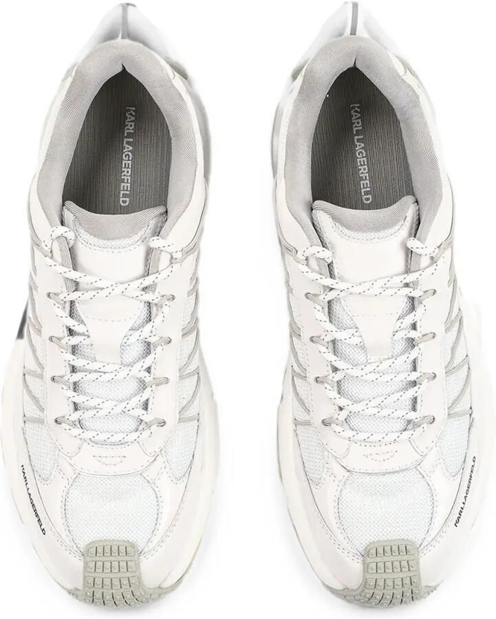 Karl Lagerfeld panelled chunky-sole sneakers Wit - Foto 2