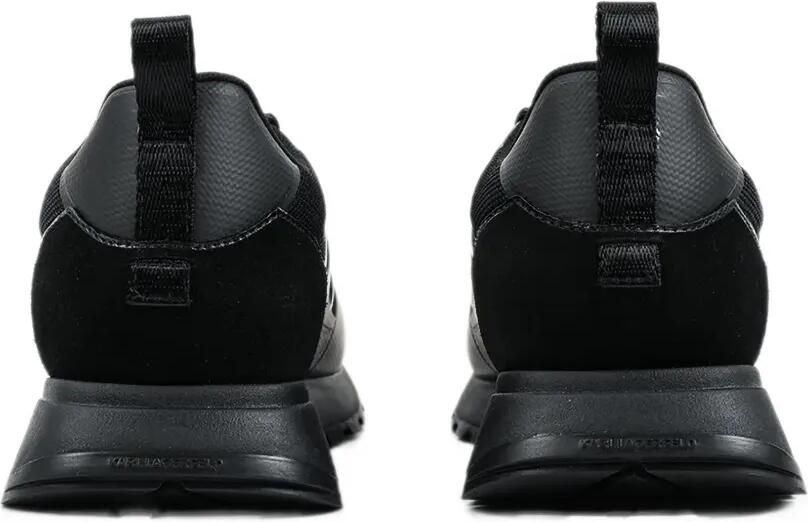 Karl Lagerfeld panelled logo-print sneakers Zwart - Foto 4