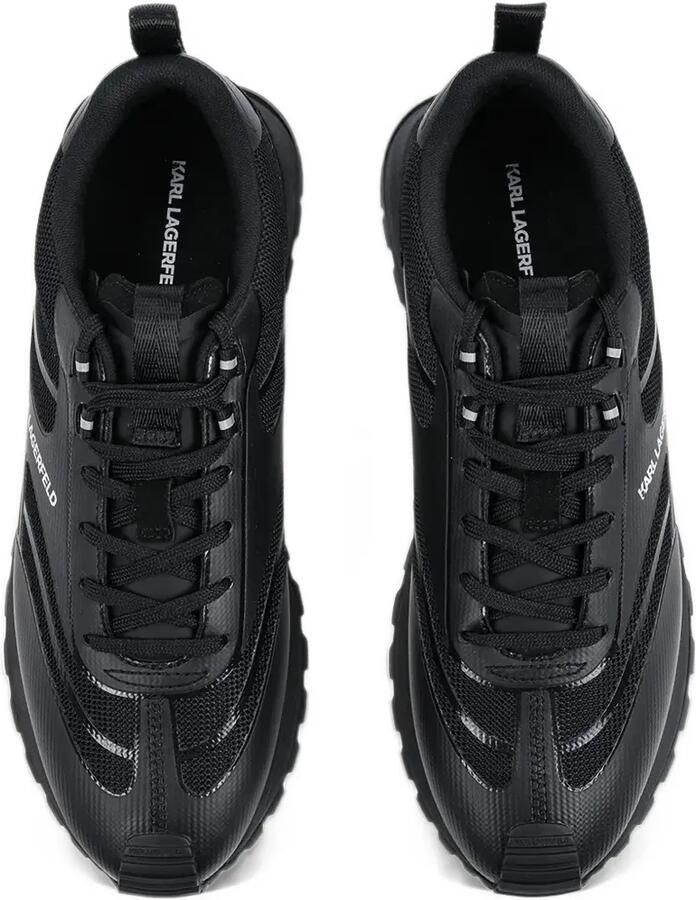 Karl Lagerfeld panelled logo-print sneakers Zwart - Foto 2