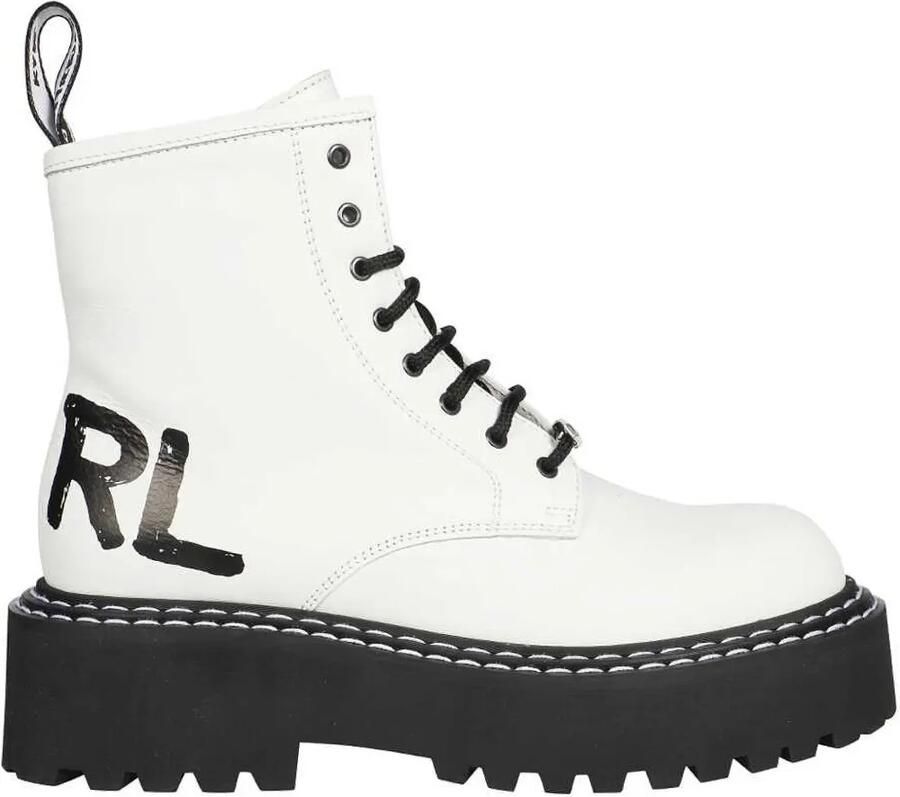 Karl Lagerfeld Patrol II laarzen Wit - Foto 1