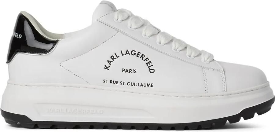 Karl Lagerfeld Rue St Guillaume Kapri Lug sneakers Wit