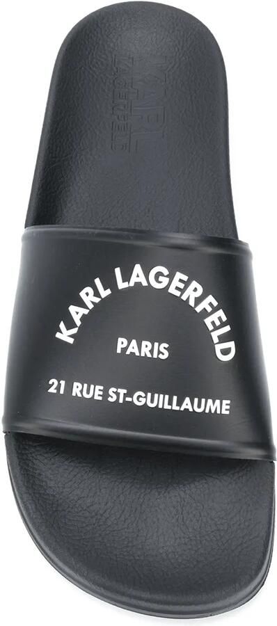 Karl Lagerfeld Rue St. Guillaume slippers Zwart - Foto 2