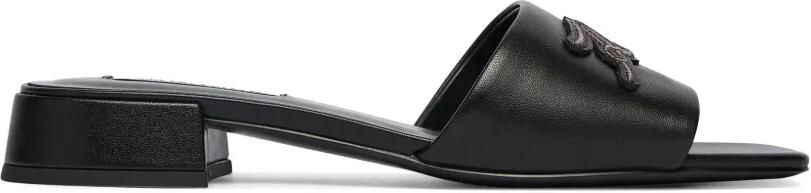 Karl Lagerfeld Sandalen met blokhak Zwart