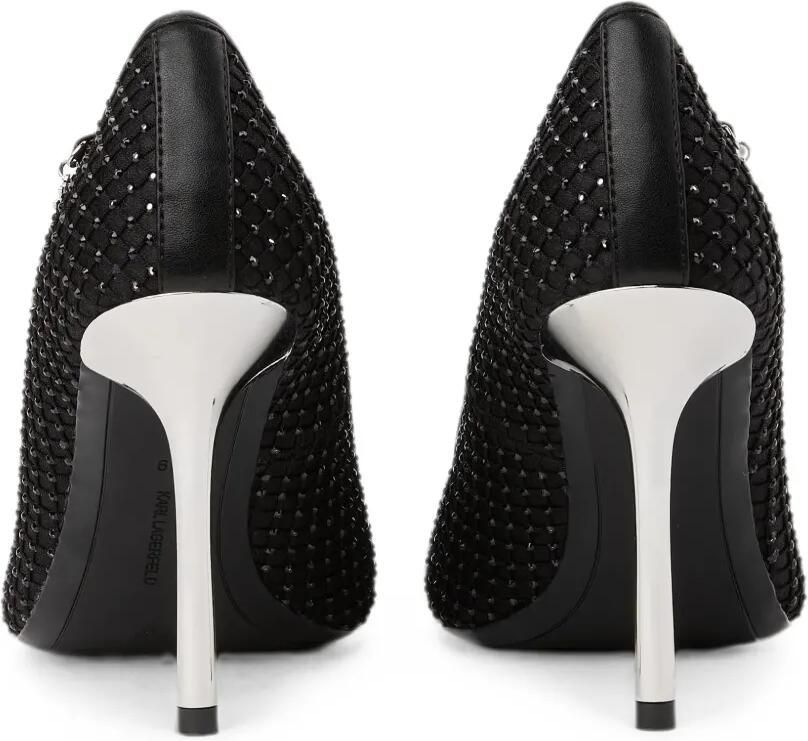 Karl Lagerfeld Sarabande pumps met edelsteen Zwart - Foto 2