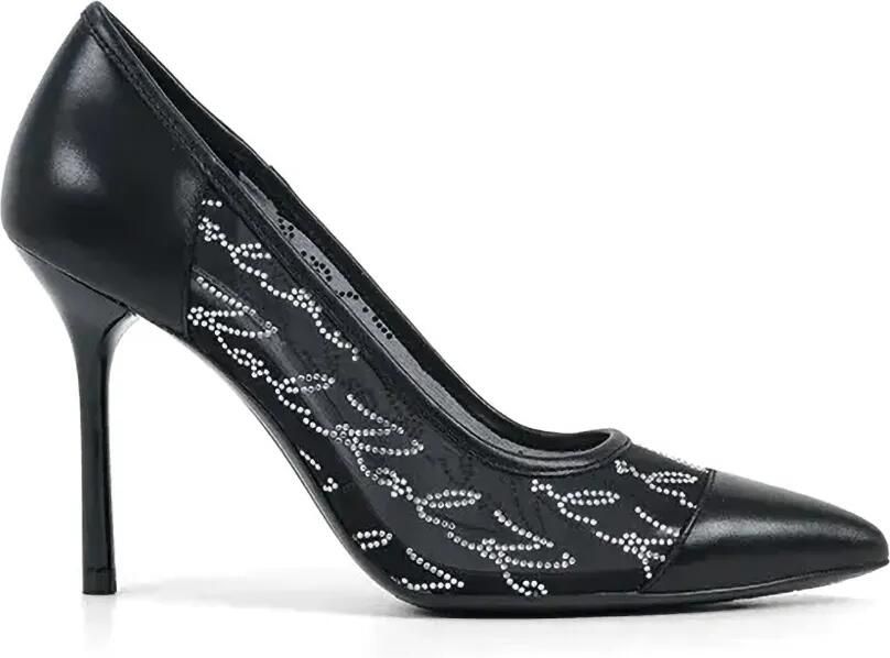 Karl Lagerfeld Sarabande verfraaide pumps Zwart