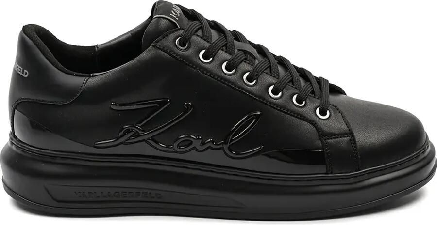 Karl Lagerfeld Signature Kapri sneakers Zwart