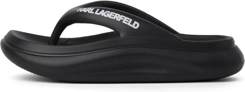 Karl Lagerfeld Skoona II teenslippers Zwart