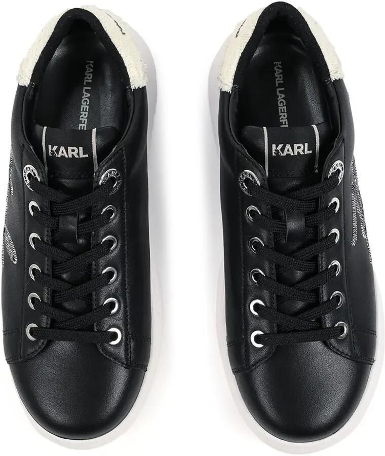 Karl Lagerfeld Sneakers met borduurwerk en logopatch Zwart - Foto 2