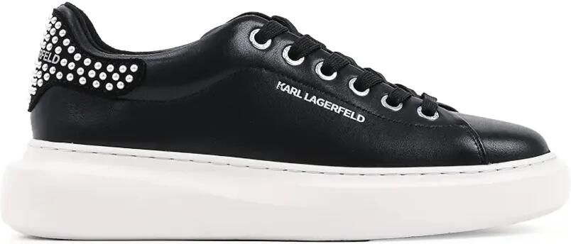 Karl Lagerfeld Sneakers met chunky zool en studs Zwart