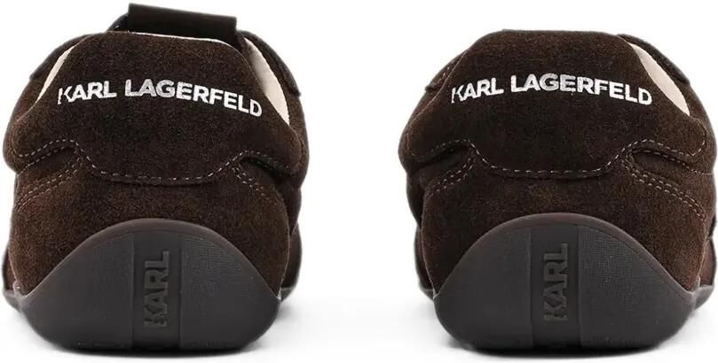Karl Lagerfeld Sneakers met geborduurd logo Bruin - Foto 4
