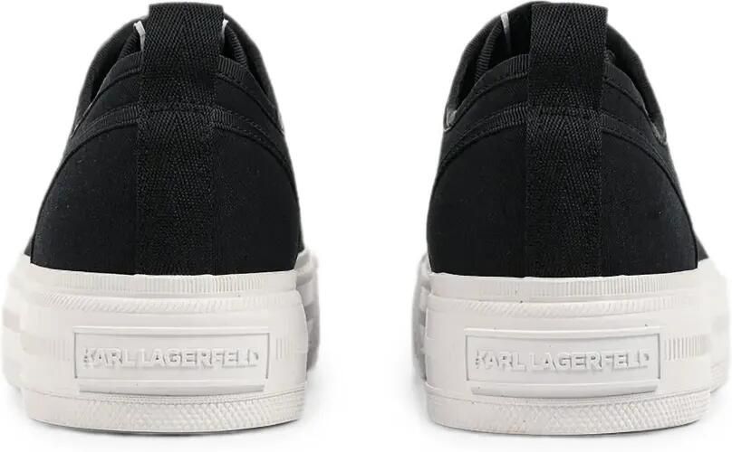 Karl Lagerfeld Sneakers met geborduurd logo en plateauzool Zwart - Foto 4