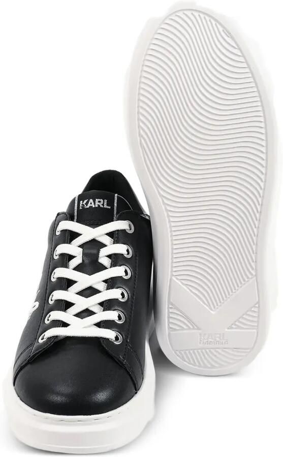 Karl Lagerfeld Sneakers met geborduurd logo en plateauzool Zwart - Foto 3