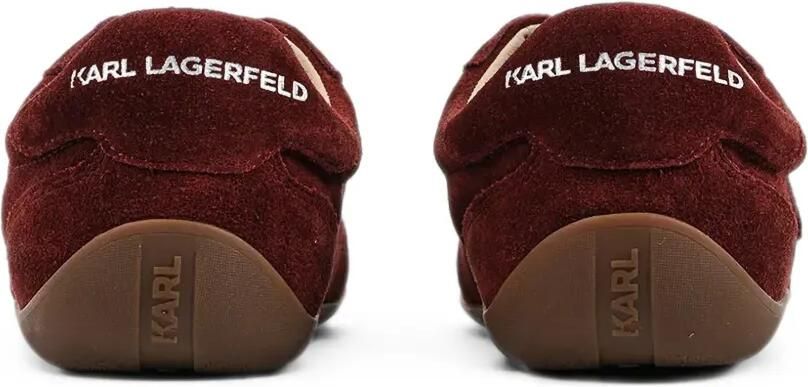 Karl Lagerfeld Sneakers met geborduurd logo Rood - Foto 4