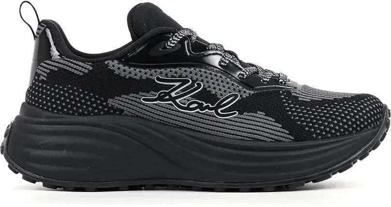 Karl Lagerfeld Sneakers met geborduurd logo Zwart