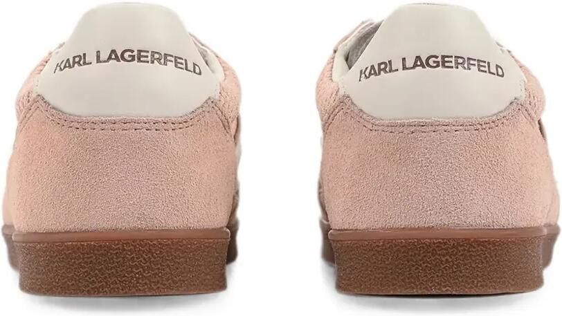 Karl Lagerfeld Sneakers met geperforeerde vlakken Roze - Foto 4