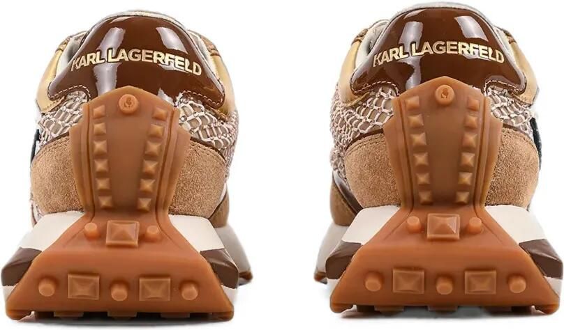 Karl Lagerfeld Sneakers met Ikonik-patch en vlakken Bruin - Foto 4