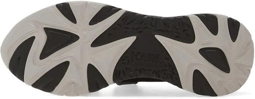 Karl Lagerfeld Sneakers met klittenband en gelakte afwerking Zwart - Foto 5