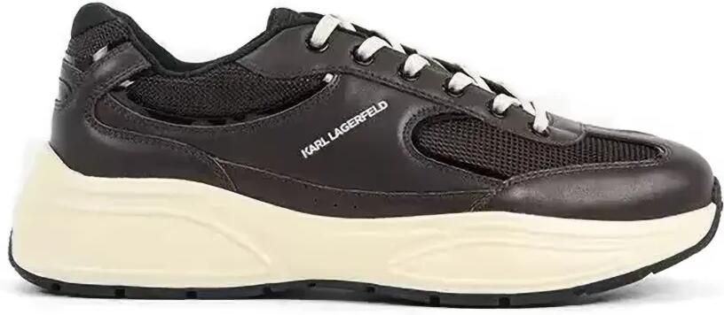 Karl Lagerfeld Sneakers met logo Bruin