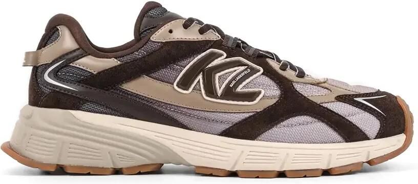 Karl Lagerfeld Sneakers met logo Bruin