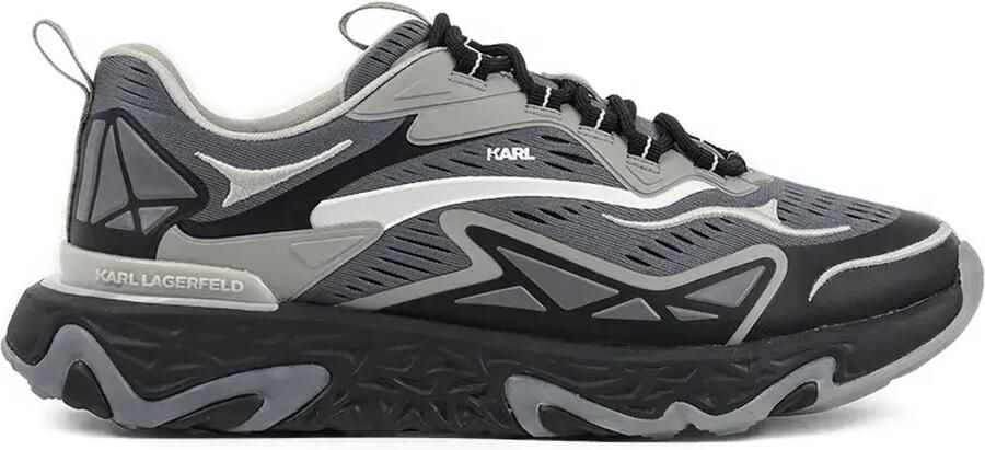 Karl Lagerfeld Sneakers met logo Grijs