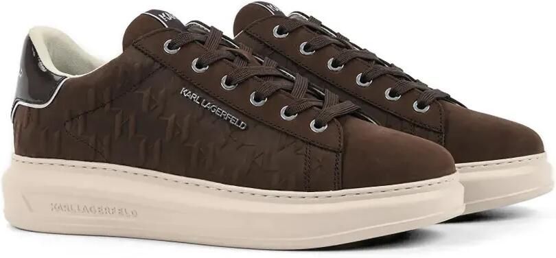 Karl Lagerfeld Sneakers met logo-reliëf Bruin - Foto 5