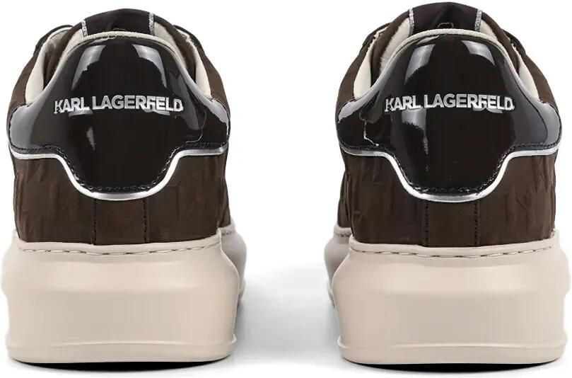 Karl Lagerfeld Sneakers met logo-reliëf Bruin - Foto 4