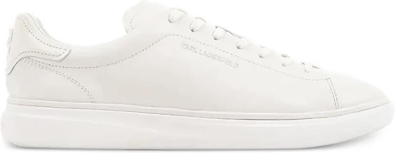 Karl Lagerfeld Sneakers met logo-reliëf Wit