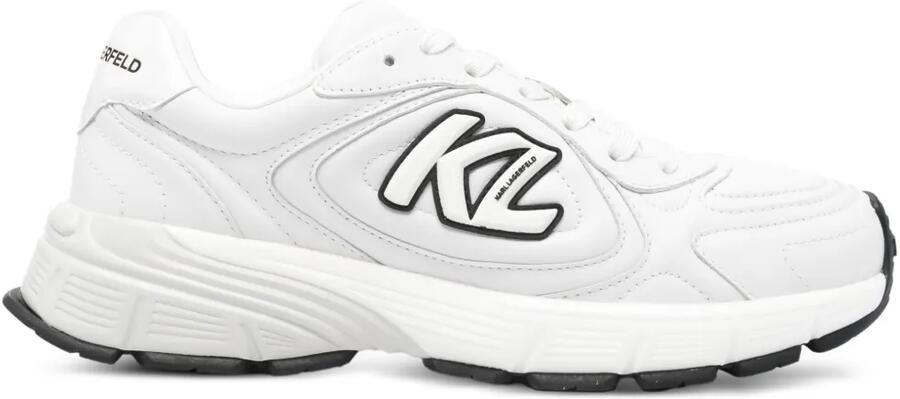 Karl Lagerfeld Sneakers met logo Wit