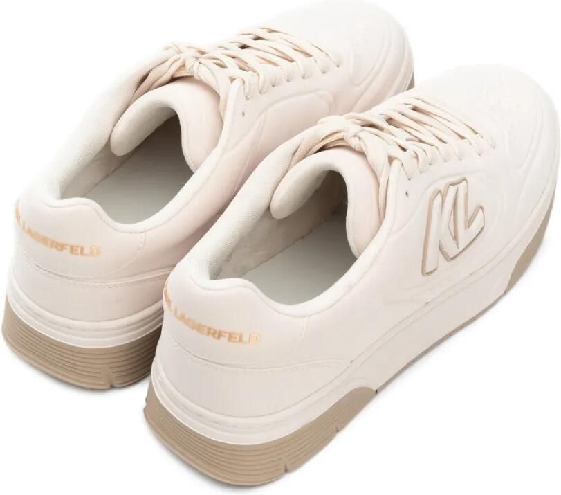 Karl Lagerfeld Sneakers met logopatch Beige - Foto 4