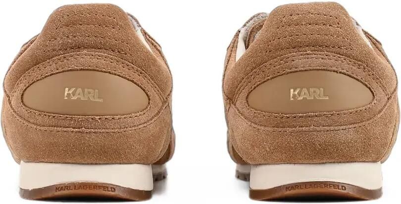 Karl Lagerfeld Sneakers met logopatch Bruin - Foto 4