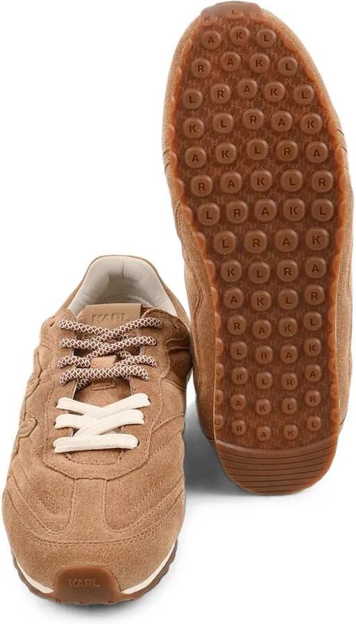 Karl Lagerfeld Sneakers met logopatch Bruin - Foto 3