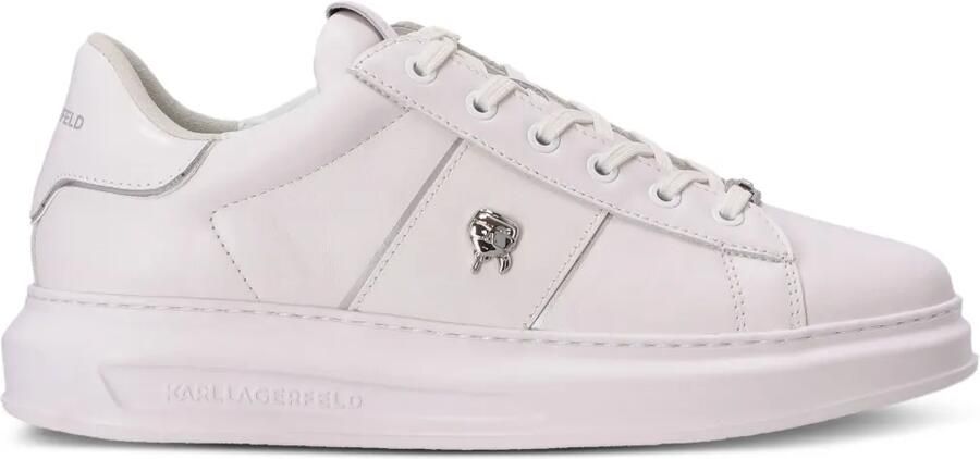 Karl Lagerfeld Sneakers met logoplakkaat Wit