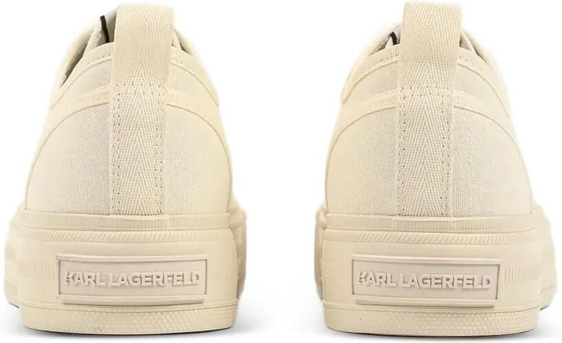Karl Lagerfeld Sneakers met logoprint en plateauzool Beige - Foto 4