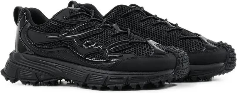 Karl Lagerfeld Sneakers met mesh vlak Zwart - Foto 4