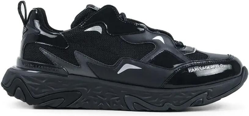 Karl Lagerfeld Sneakers met mesh vlakken Zwart