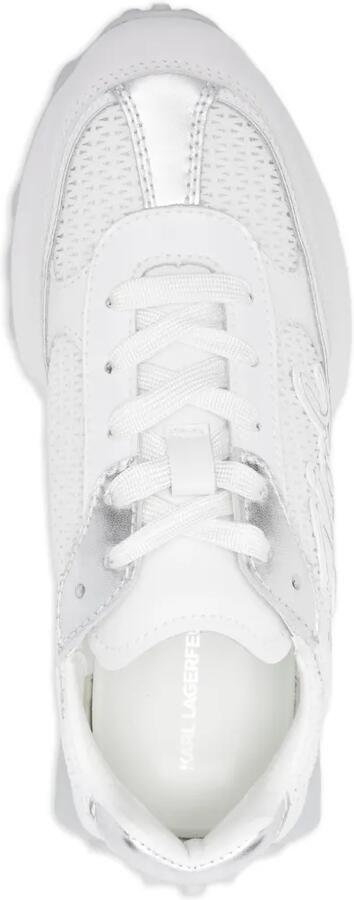 Karl Lagerfeld Sneakers met metallic vlakken Wit - Foto 4