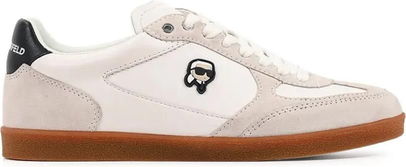 Karl Lagerfeld Sneakers met patch Wit